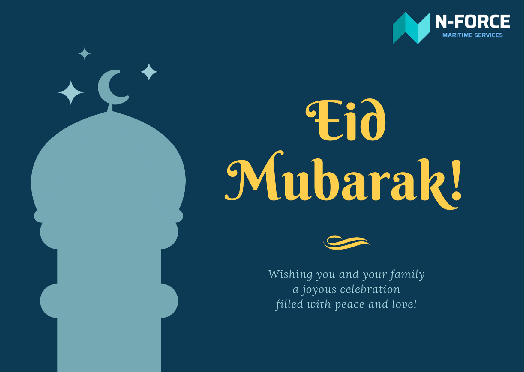 Eid Mubarak! 2021 - N-Force Maritime Services